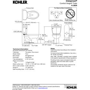 Kohler Cimarron