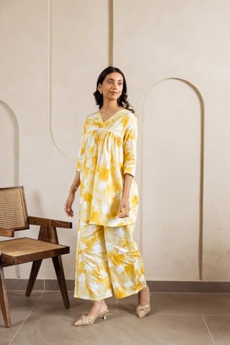 Image of Kalaanj Kurta Set for Women || 2 pic co-ords Set for Women (Kurta set 29-12-1)