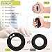 Grip Strength Trainer Kit 6 Pack with Finger Exerciser, Hand Grip Strengthener, Hand Extension Exerciser and Forearm Workout Ring for Muscle Building and Injury Recover