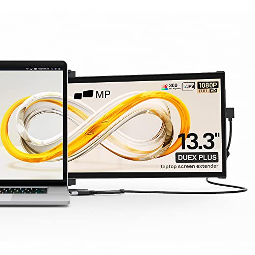 Image of Portable Monitor for Laptops, New Mobile Pixels Duex Plus 13.3 inch Full HD IPS Dual Laptop Monitor, USB C /USB A Plug and Play Laptop Screen Extender,Windows /Mac /Android /Switch Compatible (Duex Plus)