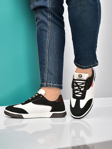 Image of HEALTH FIT Softest Cushioned Sneakers Supreme Comfort Fashion Sneakers for Men's Low Top Sneakers Sophisticated Style Versatile Design 149