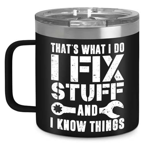 Funnygiftsformen14ozstainlesssteelinsulatedcoffeemugwithlidfathersdaybirthdaygiftsfordadfromdaughtersongrandpafromgrandkidsunclehusband Urban Country Home Decor Funny gifts for men 14 oz stainless steel insulated coffee mug with lid fathers day birthday gifts for dad from daughter son grandpa from grandkids uncle husband urban country home decor