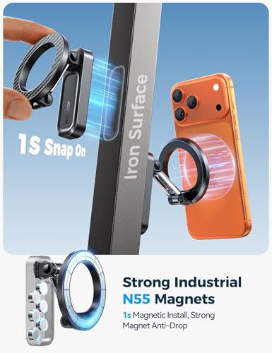 Dual-Sided Magnetic Golf Cart Holder
