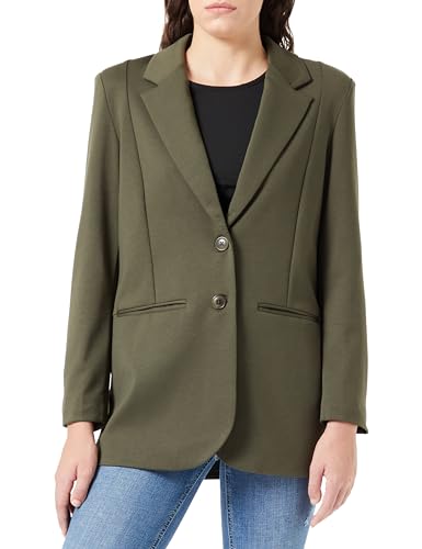 Blazer d'affaires ICHI Ihkate pour femme - Veste oversize du bureau au rooftop
