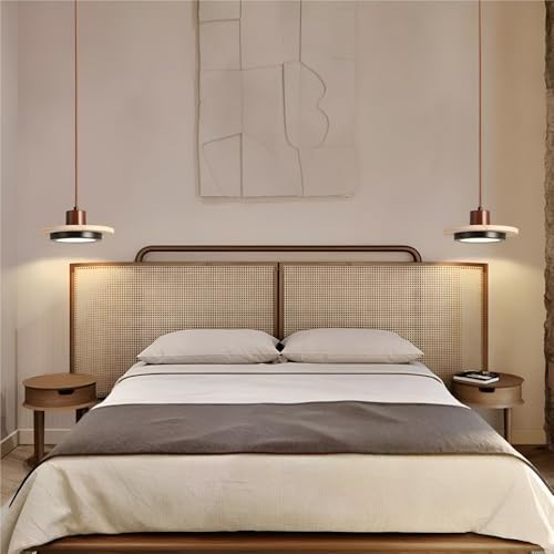 Lámpara de travertino amarillo con altura ajustable para dormitorio 3