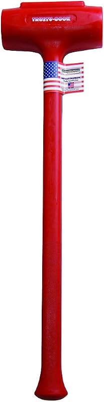 Polyurethane Dead Blow Hammer (144 oz, Red)