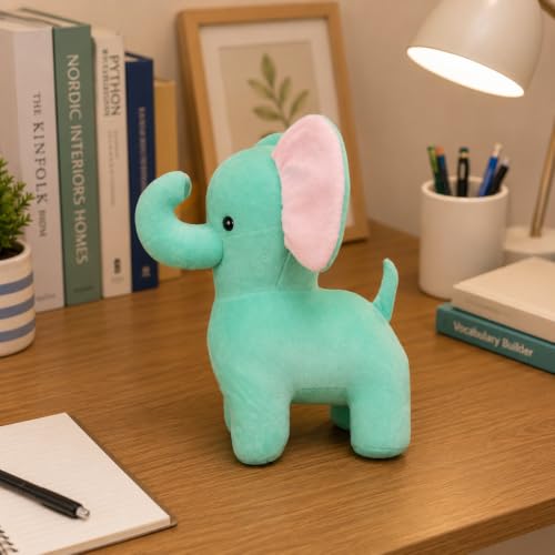 Image of Aqua Teddy Elephant Stuffed Plush Toy, Soft Toy for Children and Adults