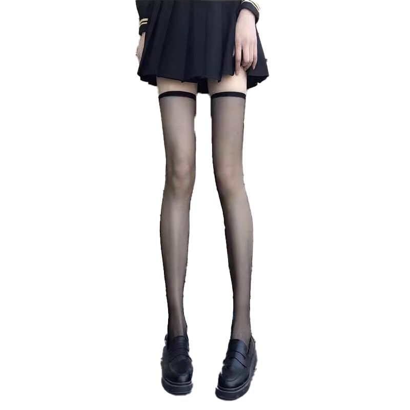 ガーターストッキング セクシーランジェリー クロッチレス 穴あき レディース ブラック ストッキング パンスト エロ 白黒2色 高弾性 可愛い コスプレ 光沢 股開き あだるとグッズ 万聖節 カップル記念日 バレンタイン 写真 フォト撮影 誘惑 レース フリーサイズ ポリエステル [黑白2件]