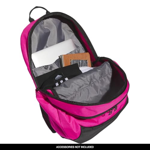 Image of adidas Striker 3 Team Sports Backpack - Daypack for Sports Gym Travel, 36L, Shock Pink, OSFA