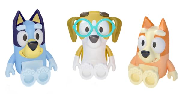 Bluey Toys: Bingo, Honey 3 Pack of Play Figures, 3 Figures with Movable Parts - Image 2