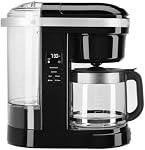 KitchenAid 12 Cup Spiral Shower Drip Coffee Maker, Black Onyx, KCM1208OB