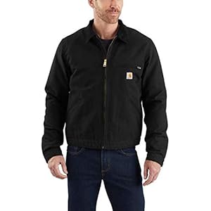 Carhartt Men’s Relaxed Fit Duck BlanketLined Detroit Jacket
