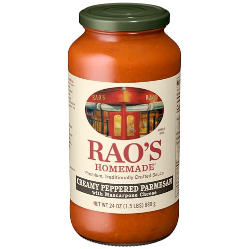 Image of Rao's Homemade Creamy Peppered Parmesan with Mascarpone Sauce, 24 Oz Jar