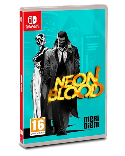 Neon Blood Limited Edition Switch jeu cyberpunk RPG
