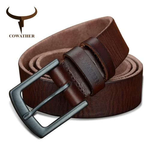 Ceinture en cuir de jeans rétro authentique pour affirmer son style