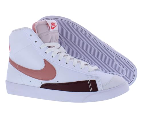 Image of Nike Blazer Mid '77 Next Nature Womens Shoes Size 12, Color: White /Red Stardust