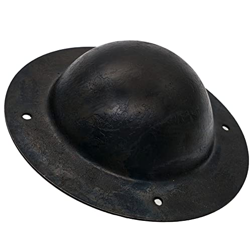 Mythrojan Bouclier médiéval fonctionnel de qualité médiévale Noir 19 cm Cover