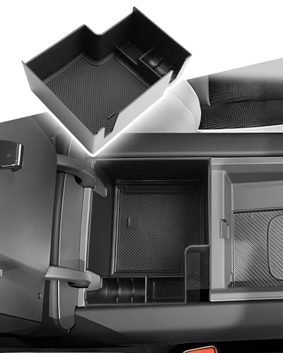 CDEFG for Kia EV9 2024 2025 2026 Center Console Organizer Tray for Kia EV9 Accessories Armrest Storage Box Insert Tray for EV9 Light, Light Long Range, Wind, Land, GT-Line Arm Rest Middle Organizer