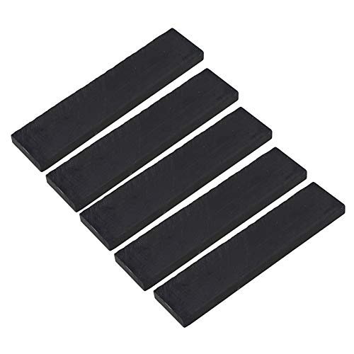 Bstinay エボニー材 黒檀 ブロック ブラック 楽器DIY 200x45x12.5mm (665g)
