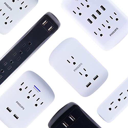 Philips 6-Outlet Surge Protector Tap - Image 2