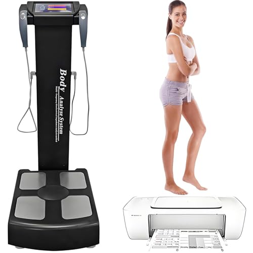 DPQYJPP Body composition analyzer, large display bmi weight scale, body posture assessment analyzer for nutritionist clinic/gym use bioelectrical impedance
