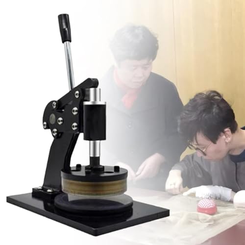 Taglierina rotonda per campioni di tessuto e pelle, strumento di taglio di precisione per campioni da 100 cm²/10 cm²/50 cm², ideale per campionamento di tessuti e dischi di carta