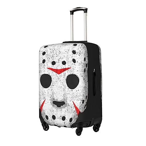BONDIJ Travel Luggage Cover, Dust-Proof Horror Skull Suitcase Covers Protector For 18-32 Inch2