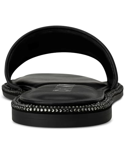 DKNY Women's Badin Studded Flat Sandal with Logo Slide3