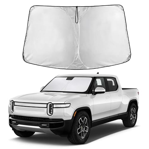 Image of EcoNour Auto Windshield Sun Cover | Easy Fold Design | UV Protection