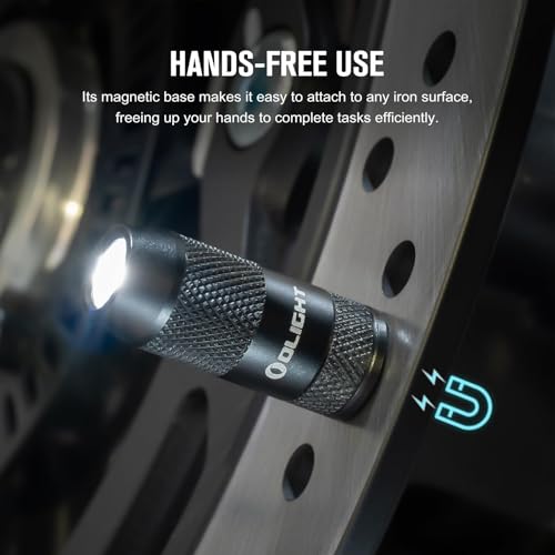 Image of OLIGHT 2 Pack IMINI 2 EDC Rechargeable Keychain Flashlight, 50 Lumens Compact and Portable Mini LED Keyring Lights with Built-in Battery Ideal for Everyday Carry and Emergencies