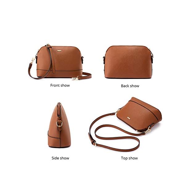 Handbags-for-Women-Shoulder-Bags-Tote-Satchel-Hobo-3pcs-Purse-Set LOVEVOOK Purses for Women Classic Shoulder Tote Satchel Hobo Bags 3pcs Handbags Gift for Her Brown