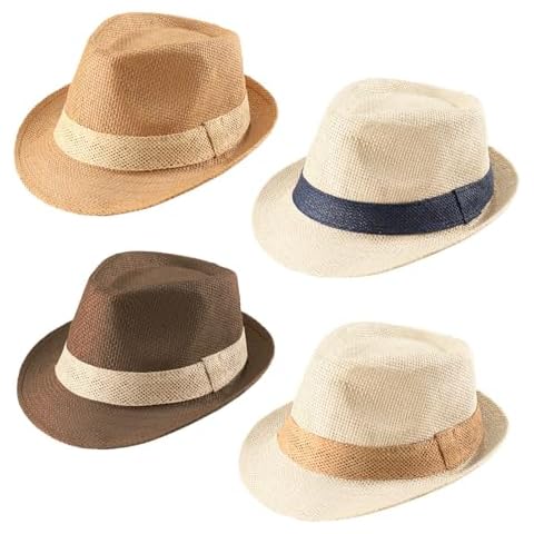 Forwe Straw Fedora Hat B-01 Cover