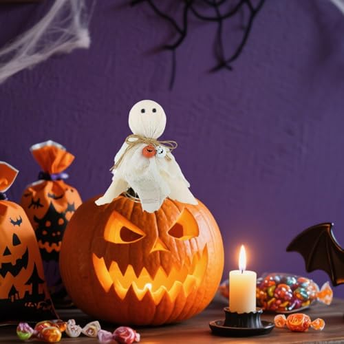 Topper d'arbre d'Halloween stable pour branches miniatures - 4