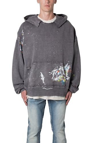mnml Men's Destroyed Painter Hoodie