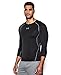 Under Armour Men's UA HeatGear® Armour Long Sleeve Compression Shirt MD Black