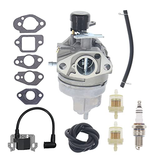 Hutdkte Carburetor for Honda HS720 HS520 Snow Blower 16100-Z1A-H01 16100-Z0J-H03 with Ignition Coil Kit