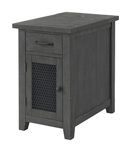Martin Svensson Home Rustic Chairside Table, Grey -  890179