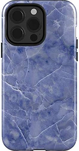Skinit Impact Phone Case Compatible with iPhone 13 Pro - Ocean Blue Marble Design