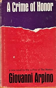 Hardcover A Crime of Honor [First Printing] Book