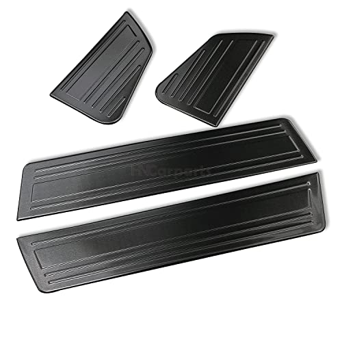 スズキ DA17W エブリィワゴン ドア ステップスカッフプレートガード 4ピース ステッププロテクター ステップガード 傷保護 ステンレス製 エブリィ 内装パーツ