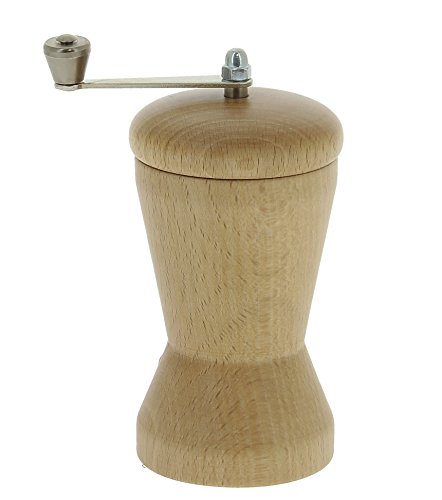 Marlux 3-7/8-Inch Nutmeg Mill, Beech Wood with Crank, Natural