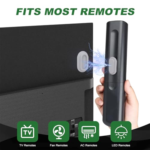 LncBoc Magnetic Remote Control Holder Wall Mount: 4 Pack Upgrade Self Adhesive Organizers Storage Magnetic Holders for TV, Fan, and Air Remote Control Rack Back (Black+Grey) - Cosy Home Interiors LncBoc Magnetic Remote Control Holder Wall Mount: 4 Pack Upgrade Self Adhesive Organizers Storage Magnetic Holders for TV, Fan, and Air Remote Control Rack Back (Black+Grey) - Image 4