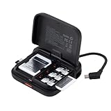 【Transfert Haute Vitesse avec Double Fente Lecteur de Cartes】 La puce USB 3.1 intégrée permet des vitesses de transfert jusqu'à 312 Mo/s. Les doubles fentes pour cartes SD et Micro SD supportent la lecture simultanée des deux cartes.