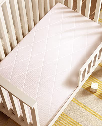 Wonder Dream Mini Crib Mattress, 100% Breathable, High Polymer Air Fiber, Non Toxic, Hypoallergenic, No Voc's #TOP7