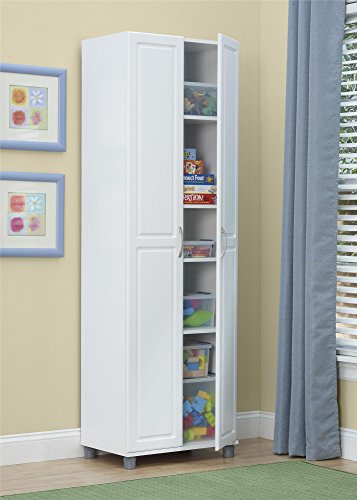 Systembuild Kendall 24" Utility Storage Cabinet - White #TOP1