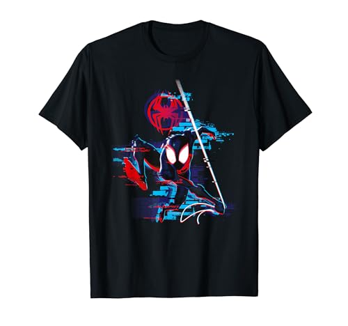 マーベル スパイダーマン: アクロス・ザ・スパイダーバース マイルス・グリッチ Tシャツ