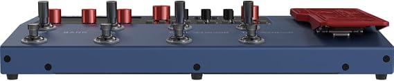 Valeton Guitar Pedal Multi-Effects Processor Guitar Bass Amp Modeling IR Cabinets Simulation andValeton VGC-3 10ft Premium Instrument Cable Straight-Straight bundle