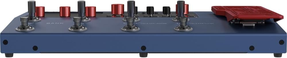 Valeton Guitar Pedal Multi-Effects Processor Guitar Bass Amp Modeling IR Cabinets Simulation andValeton VGC-3 10ft Premium Instrument Cable Straight-Straight bundle
