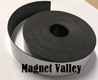1" x 10 Dry Erase White Magnetic Strip Roll Write on/Wipe Off Magnet