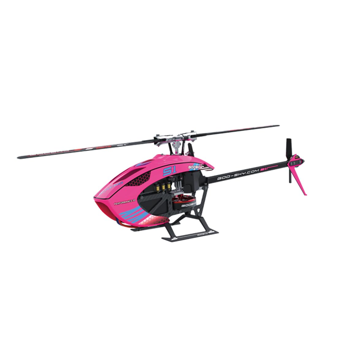 Model helikoptera RC, podwójny bezszczotkowy helikopter RC, sterowany aplikacją model samolotu wojskowego, model samolotu zdalnego sterowania dla początkujących dorosłych (wersja RTF)